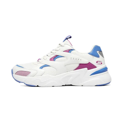 (W) Skechers Bobs Bamina 'White Blue'