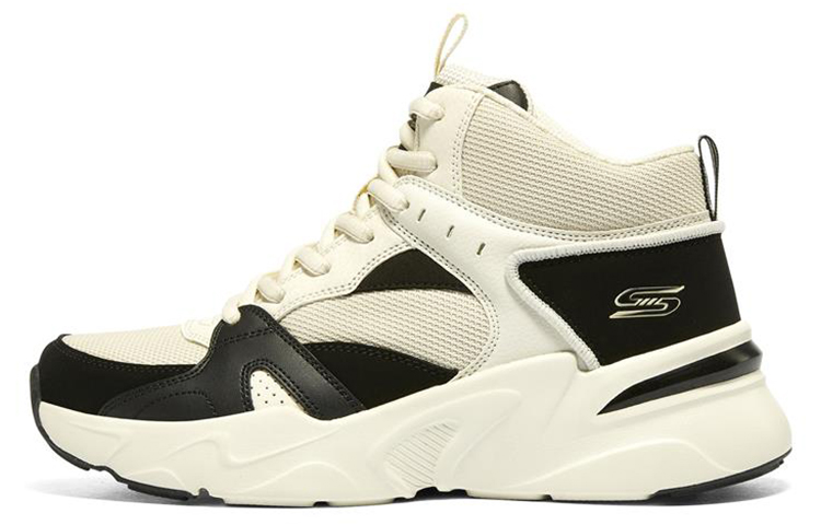 (W) Skechers Bobs Bamina 'Cream Black'