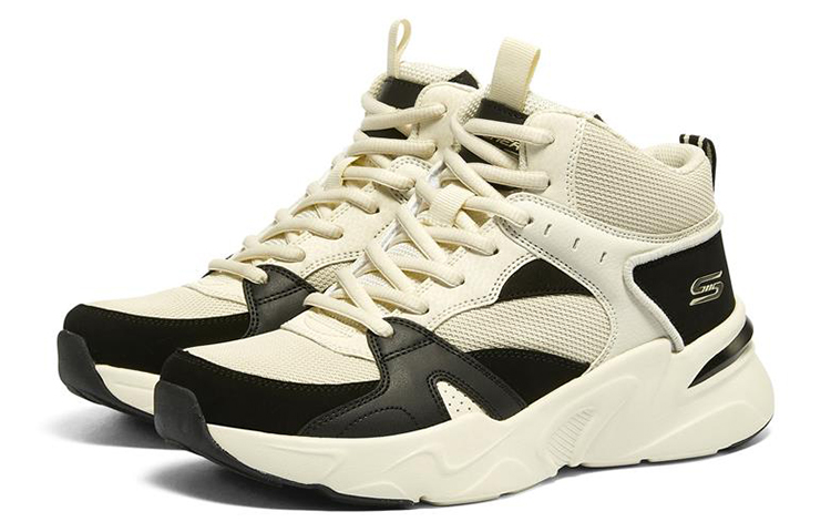 (W) Skechers Bobs Bamina 'Cream Black' 圖 3