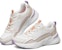 (W) Skechers Bob's Bamina Low-Top Khaki Lelaki Kasual Beige 117041-WNT