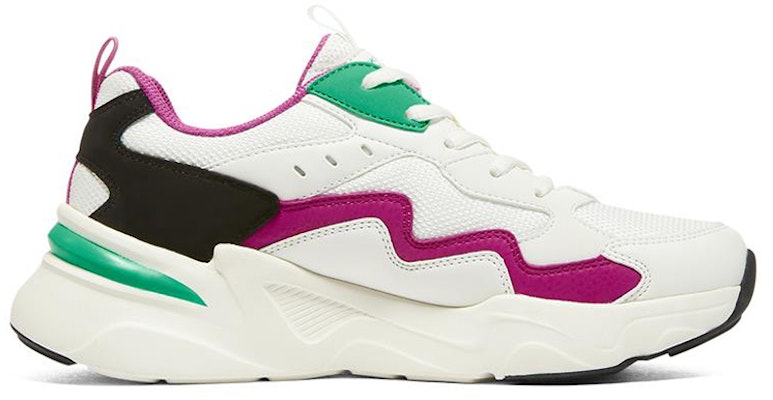 (W) Skechers Bobs Bamina 'Putih Hijau Merah Muda' 117044-WPTQ Order (W) Skechers Bobs Bamina 'Putih Hijau Merah Muda' 117044-WPTQ