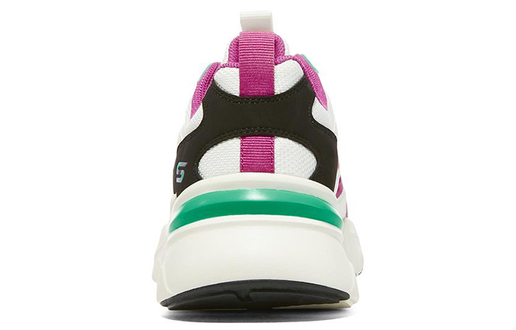 Shop (W) Skechers Bobs Bamina 'Putih Hijau Merah Muda' 117044-WPTQ