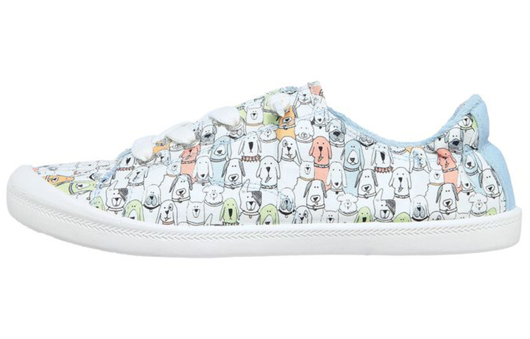 (W) Skechers Bobs Beach Bingo-Camp Wag 'White CMFT Casual'