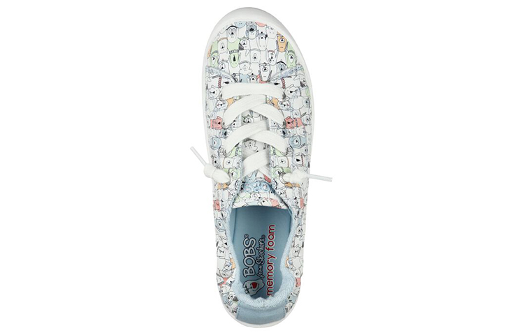 (W) Skechers Bobs Beach Bingo-Camp Wag 'White CMFT Casual' 圖 3