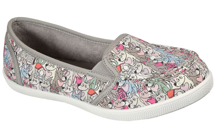 (W) Skechers Bobs Beach Bingo-Feline Love 'Grey' 圖 3