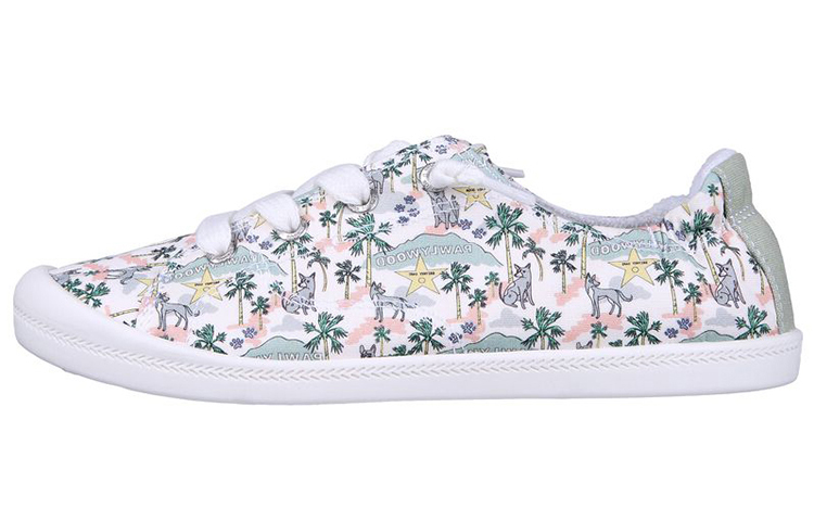 (W) Skechers Bobs Beach Bingo-Feline Love 'White CMFT Casual'