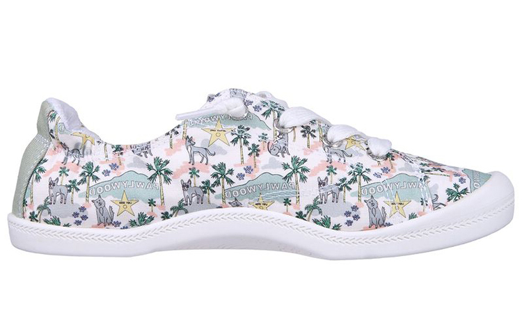 (W) Skechers Bobs Beach Bingo-Feline Love 'White CMFT Casual' 圖 2
