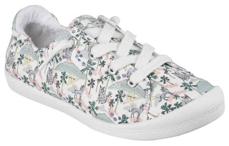 (W) Skechers Bobs Beach Bingo-Feline Love 'White CMFT Casual' 圖 3