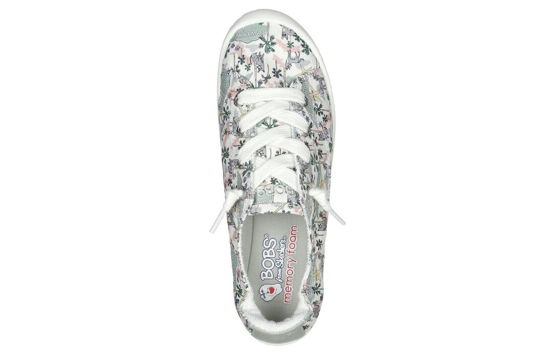 (W) Skechers Bobs Beach Bingo-Feline Love 'White CMFT Casual' 圖 4