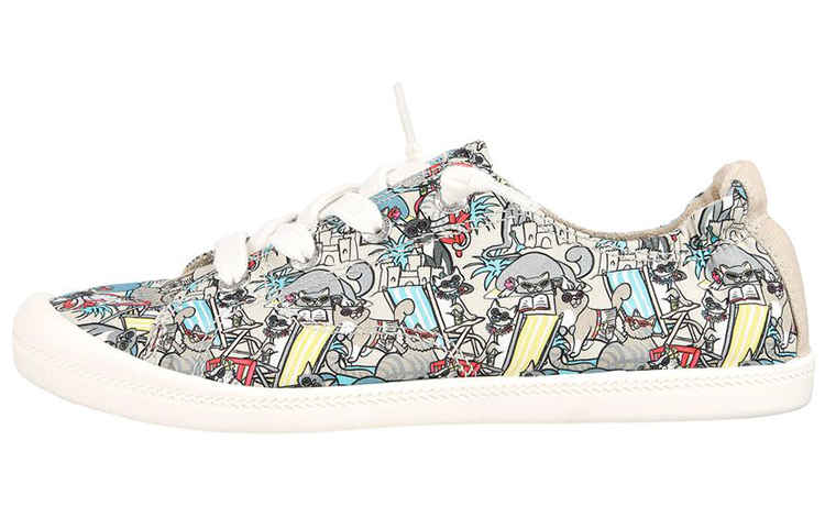 (W) Skechers Bobs Beach Bingo 'Beach Kitty Grey'