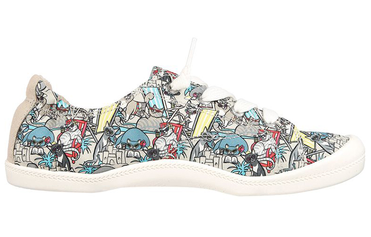 (W) Skechers Bobs Beach Bingo 'Beach Kitty Grey' 圖 2