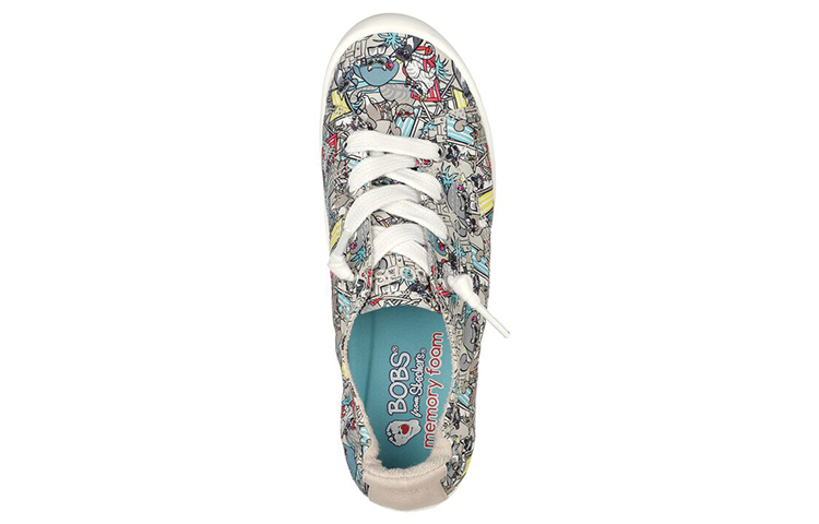 (W) Skechers Bobs Beach Bingo 'Beach Kitty Grey' 圖 4