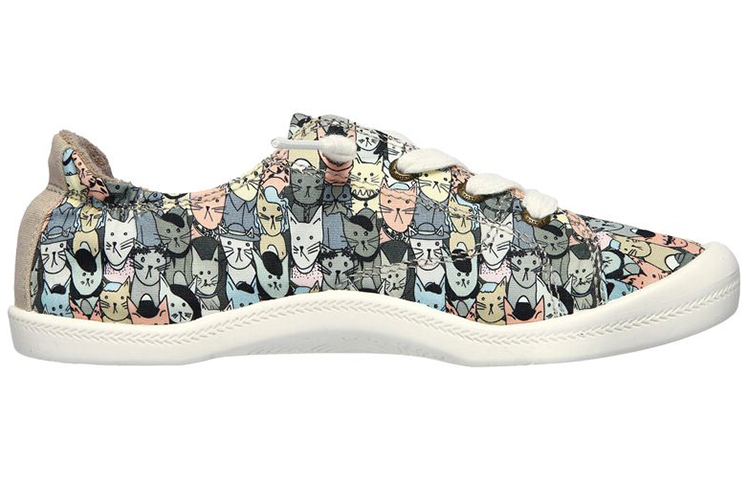 (W) Skechers Bobs Beach Bingo 'Mellow Cats Grey Brown' 圖 2