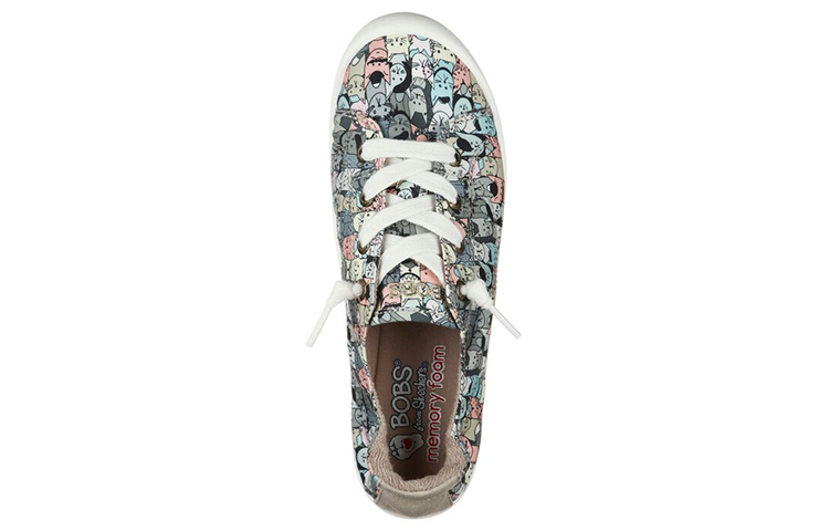 (W) Skechers Bobs Beach Bingo 'Mellow Cats Grey Brown' 圖 4