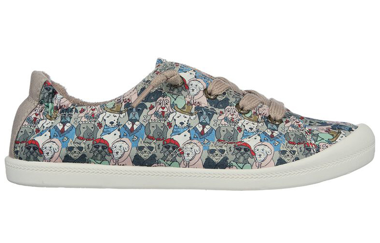 (W) Skechers Bobs Beach Bingo 'Swaggie Tail Gray Tan' 圖 2