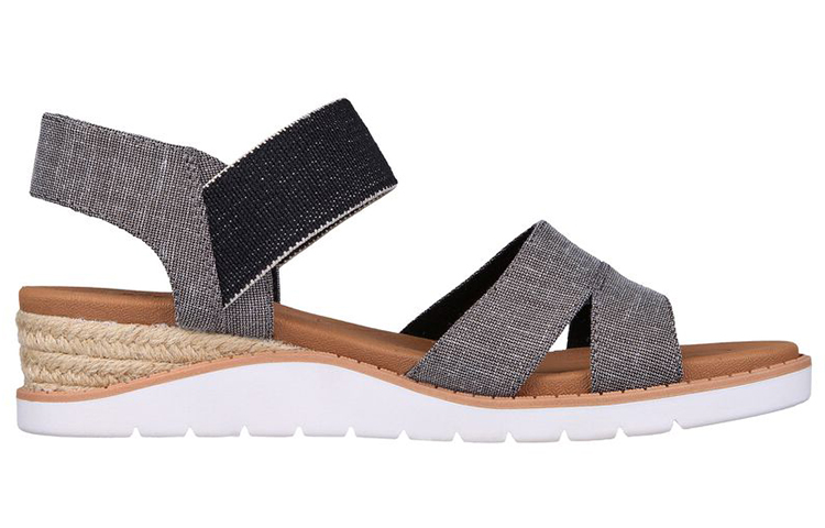 (W) Skechers Bobs Beach Kiss 'Black Casual Sandal' 圖 2