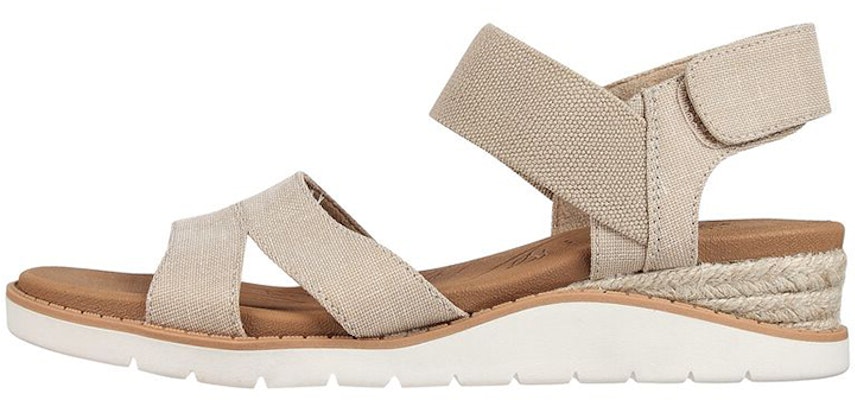 (Women) Skechers Bobs Beach Kiss 'Natural' 114001-NAT Buy (Women) Skechers Bobs Beach Kiss 'Natural' 114001-NAT