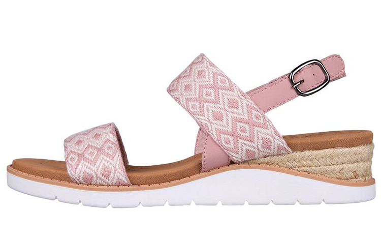 (W) Skechers Bobs Beach Kiss 'Ocean Rush Pink'