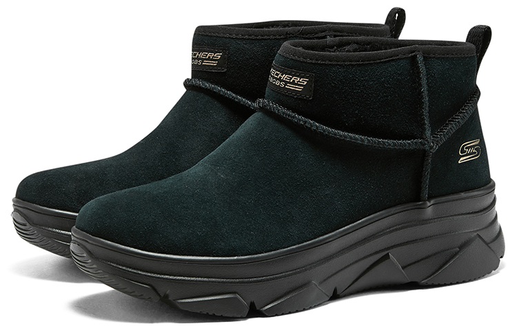 Purchase (Women) Skechers Bobs Boots 'Black' 117312-BBK