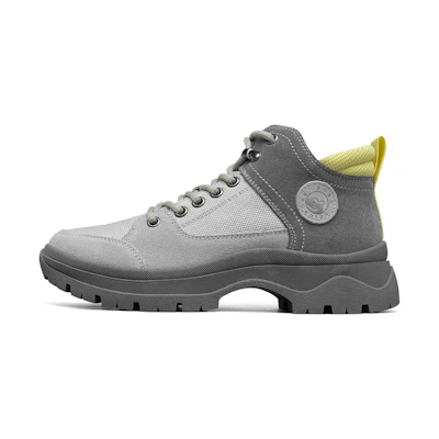 (W) Skechers Bobs Broadies 'Grey Yellow'