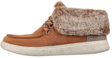 (Women) Skechers Bobs Casual Short Boot 'Brown' 113788-CSNT (Women) Skechers Bobs Casual Short Boot 'Brown' 113788-CSNT