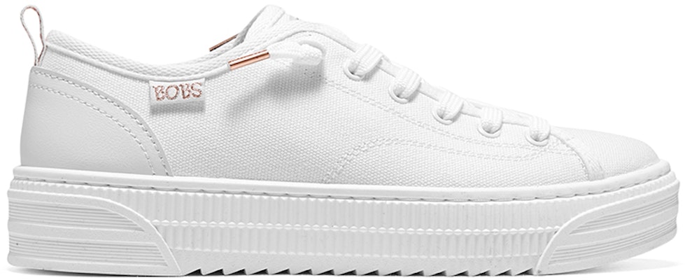 Skechers Bobs Copa 防滑耐磨 低筒 板鞋 女款 白色 Order Skechers Bobs Copa 防滑耐磨 低筒 板鞋 女款 白色
