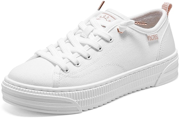 Skechers Bobs Copa 防滑耐磨 低筒 板鞋 女款 白色 Lookbook Skechers Bobs Copa 防滑耐磨 低筒 板鞋 女款 白色