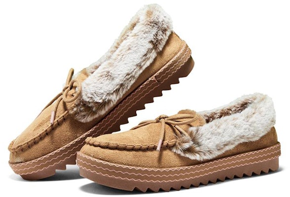 (W) Skechers Bobs Cozy Kiss 'Chestnut Fleece' Cokelat Bulu Halus. 113702-CSNT Lookbook (W) Skechers Bobs Cozy Kiss 'Chestnut Fleece' Cokelat Bulu Halus. 113702-CSNT