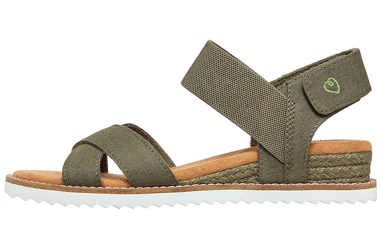 (Women) Skechers Bobs Desert Kiss-Peaks Valleys 'Olive' 113550-OLV