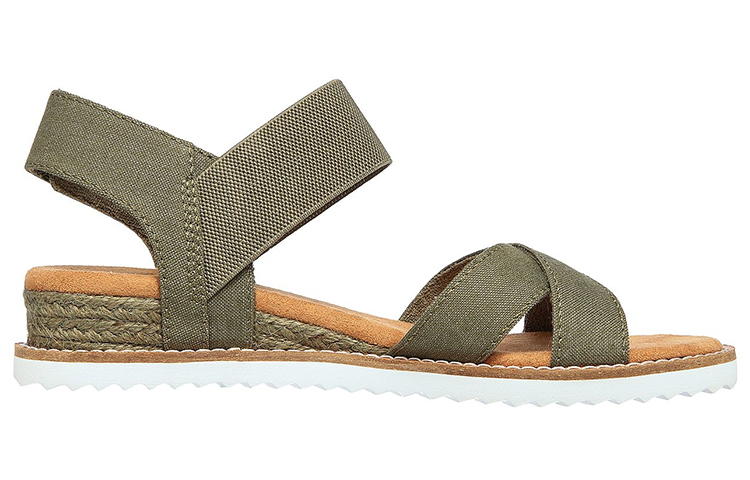 Order (W) Skechers Bobs Desert Kiss-Peaks Valleys ''Olijf'' 113550-OLV