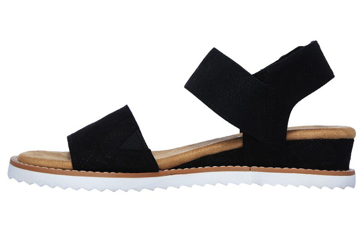 (Women) Skechers Bobs Desert Kiss 'Black' 31440-BLK