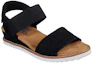 Lookbook (W) Skechers Bobs Desert Kiss ''Zwart'' 31440-BLK