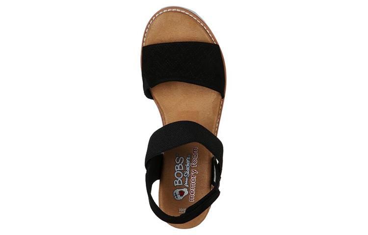 Shop (W) Skechers Bobs Desert Kiss ''Zwart'' 31440-BLK