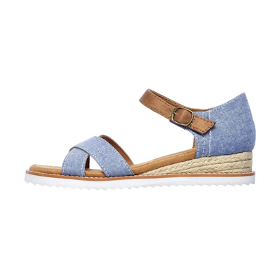 (W) Skechers Bobs Desert Kiss 'Blue'