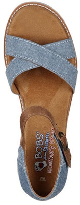 (W) Skechers Bobs Desert Kiss 'Azul' 33388-BLU Shop (W) Skechers Bobs Desert Kiss 'Azul' 33388-BLU