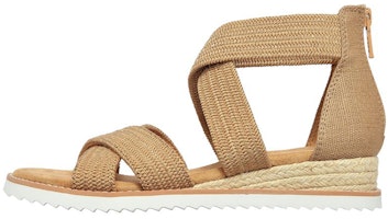 (Women) Skechers Bobs Desert Kiss 'Desert Nights Natural' 113540-TAN (Women) Skechers Bobs Desert Kiss 'Desert Nights Natural' 113540-TAN