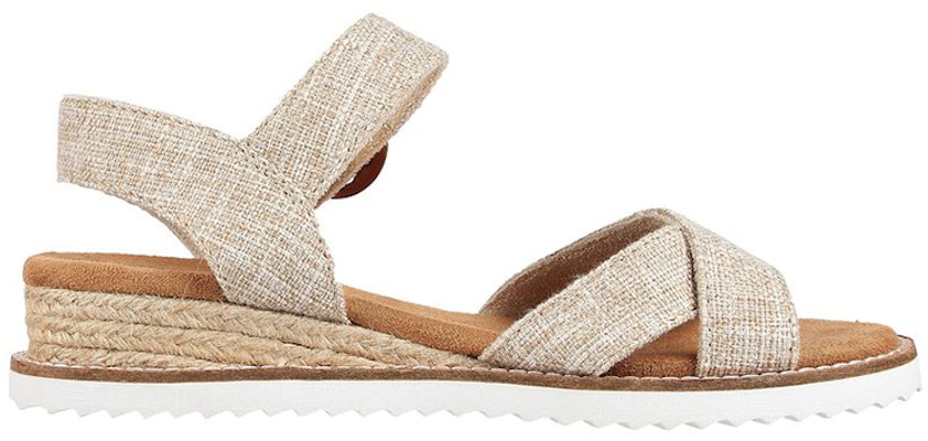 (W) Skechers Bobs Desert Kiss 'Abu Coklat' 113535-NAT Order (W) Skechers Bobs Desert Kiss 'Abu Coklat' 113535-NAT