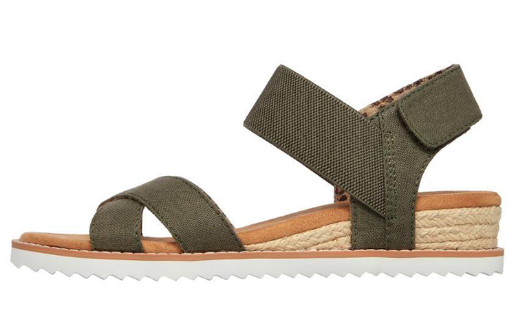 (Women) Skechers Bobs Desert Kiss 'Olive Green' 33386-OLV