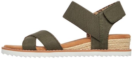 (Women) Skechers Bobs Desert Kiss 'Olive Green' 33386-OLV (Women) Skechers Bobs Desert Kiss 'Olive Green' 33386-OLV