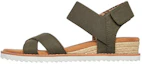 Buy (W) Skechers Bobs Desert Kiss 'Verde Oliva' 33386-OLV