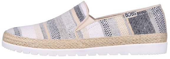 (Women) Skechers Bobs Flexpadrille 3.0 'Black and White' 113975-BLMT (Women) Skechers Bobs Flexpadrille 3.0 'Black and White' 113975-BLMT