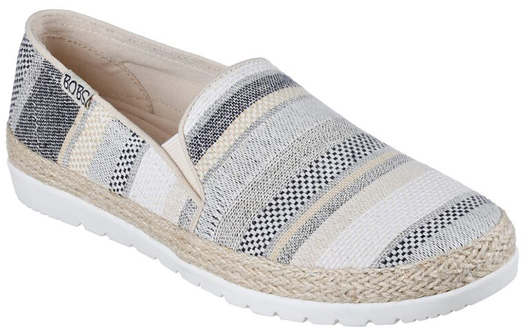 Lookbook (Women) Skechers Bobs Flexpadrille 3.0 'Black and White' 113975-BLMT