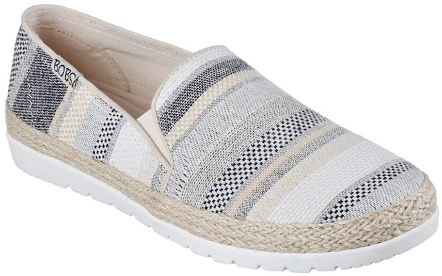 (Women) Skechers Bobs Flexpadrille 3.0 'Black and White' 113975-BLMT Lookbook (Women) Skechers Bobs Flexpadrille 3.0 'Black and White' 113975-BLMT