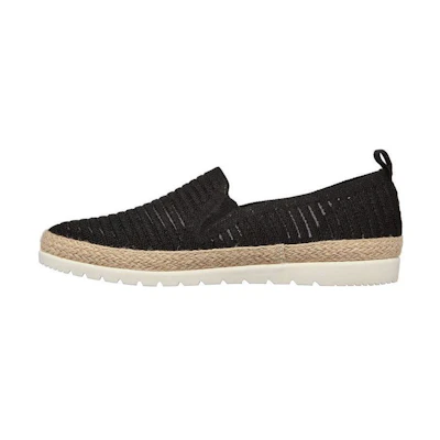 (W) Skechers Bobs Flexpadrille 3.0 'Black Khaki'