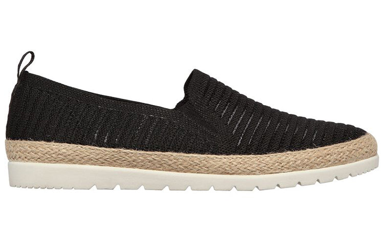 Order Skechers Bobs Flexpadrille 3.0 女士黑色一脚蹬運動休閒鞋