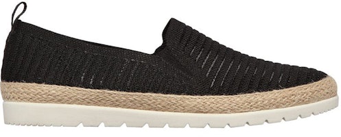 Skechers Bobs Flexpadrille 3.0 女士黑色一脚蹬運動休閒鞋 Order Skechers Bobs Flexpadrille 3.0 女士黑色一脚蹬運動休閒鞋