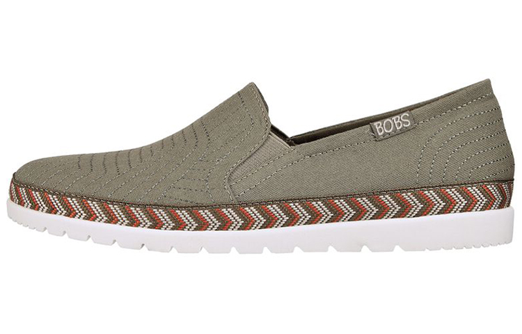 (Women) Skechers Bobs Flexpadrille 3.0 'Geo Nomics Green' 113240-OLV