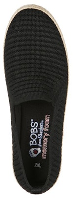 Skechers Bobs Flexpadrille 3.0 女士黑色一脚蹬運動休閒鞋 Lookbook Skechers Bobs Flexpadrille 3.0 女士黑色一脚蹬運動休閒鞋