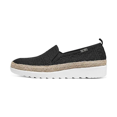 (W) Skechers BOBS Flexpadrille HI Crisp Meadow 'Black'