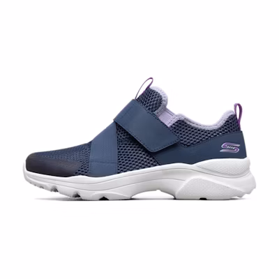 (W) Skechers Bobs Frontier Running Shoes Blue/White/Purple